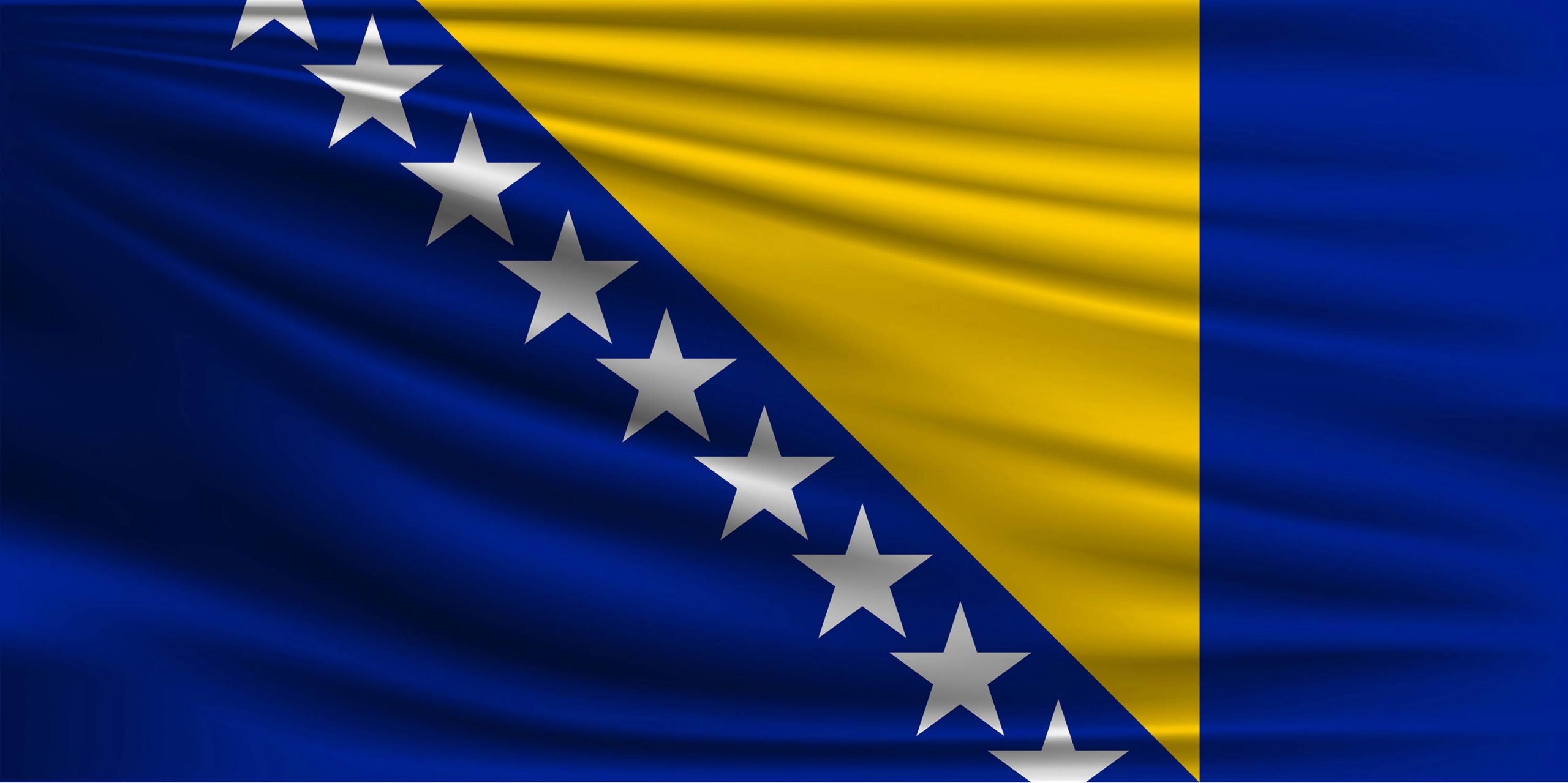 Bosnien Herzegowina Flagge